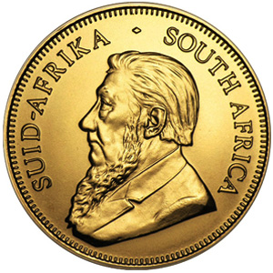 [南アフリカ] クルーガーランド金貨（くるーがーらんどきんか）：裏